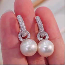 Ball Interlocking Stud Earrings