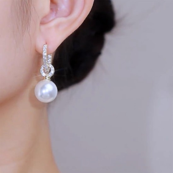 Ball Interlocking Stud Earrings