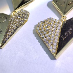 Three Layers Of Love Earrings