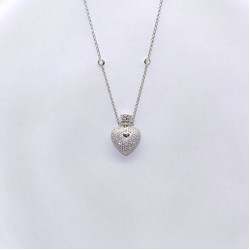 Silver Heart Necklace
