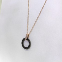 Round Diamond Necklace